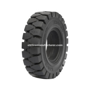 Forlander Standard Solid Rubber Forklift Tires FD101 for Pneumatic Tire Rims- Resilient Tire for Industrial and Forklift Applications