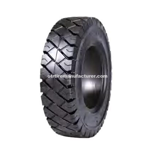 Solid Forklift Tyres Forlander FD104 Agressive Pattern for Port Trailer and Forklift