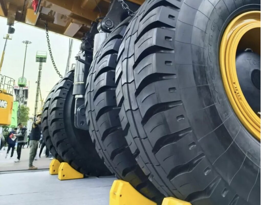 Which mining truck tires Manufacturer Leads the Market?