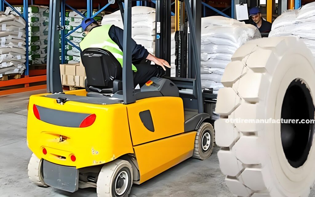 Non Marking Forklift Tires forlander