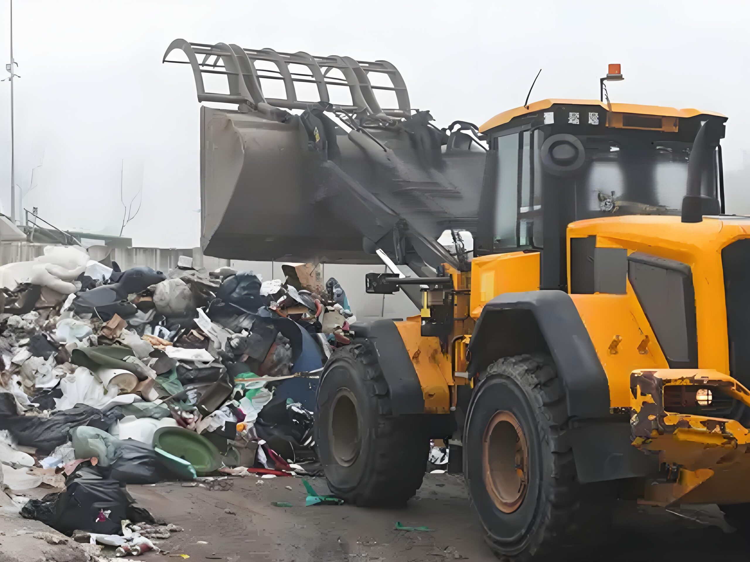 Skid Steer Tires Recycling & Waste Handling