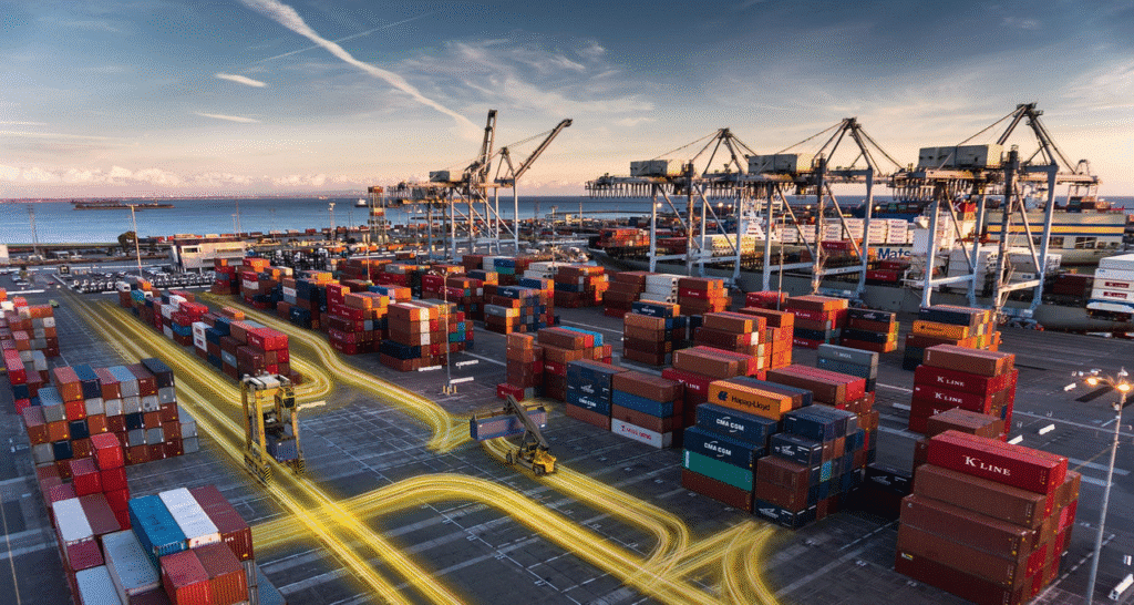 port equipment tires