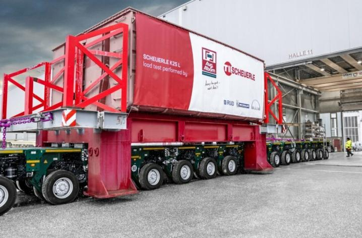 285/70R19.5 with max load 23 ton