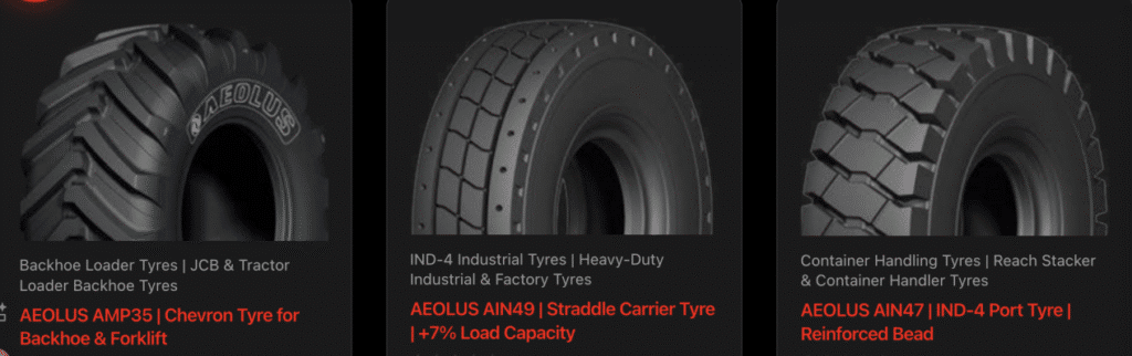otr tire company Aeolus Tyre Port Tires